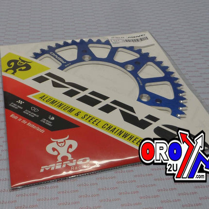 Mino Rear Sprocket Alloy Blue, 25-423-520-52 Blue JTR808