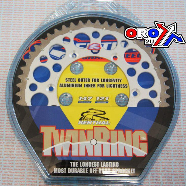 Rear Sprocket Twinring Suz, Renthal 1230-520-52GPSI