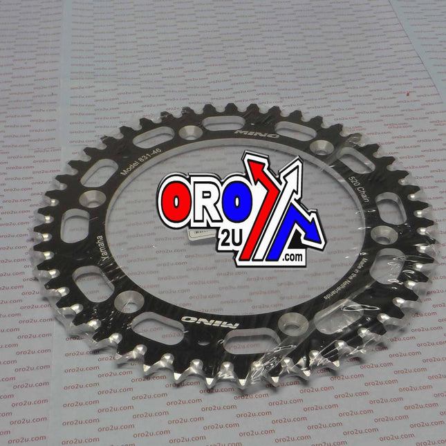 Mino Rear Sprocket Alloy Blk 853, 25-831-520-46