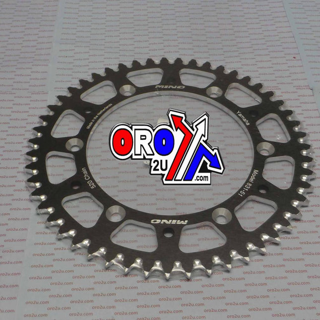 Mino Rear Sprocket Alloy Blk 853, 25-831-520-51