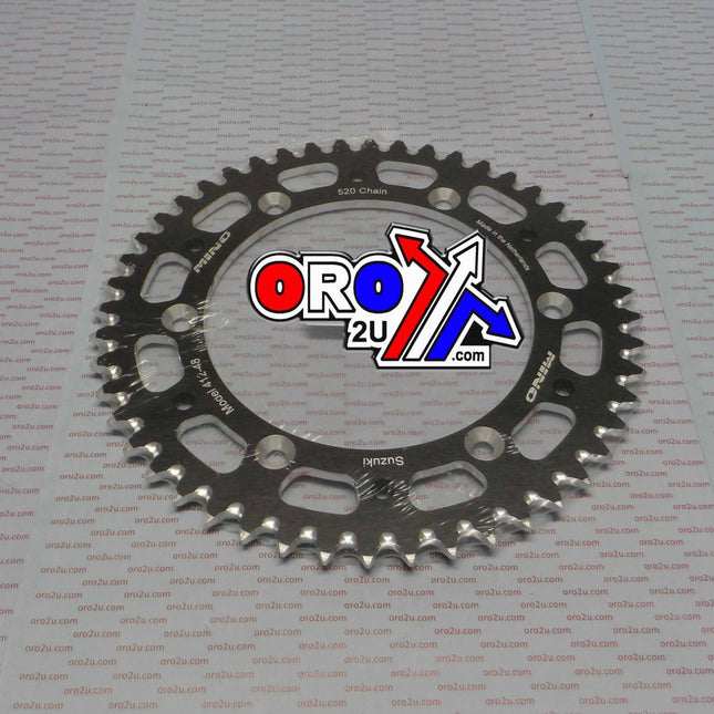 Mino Rear Sprocket JTR828 Alloy Racing, 25-412-520-48