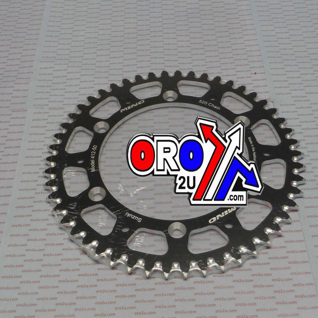 Mino Rear Sprocket JTR828 Alloy Racing, 25-412-520-50