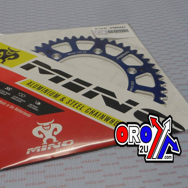 Mino Rear Sprocket Alloy Blue 897, 25-724-520-48