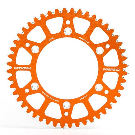 Mino Rear Sprocket Alloy Orange, 25-724-520-48 JTR897