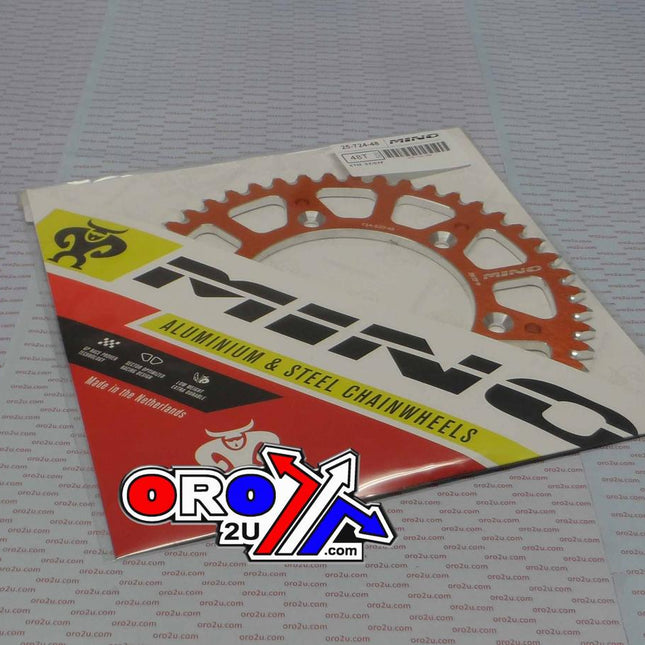 Mino Rear Sprocket Alloy Orange, 25-724-520-48 JTR897