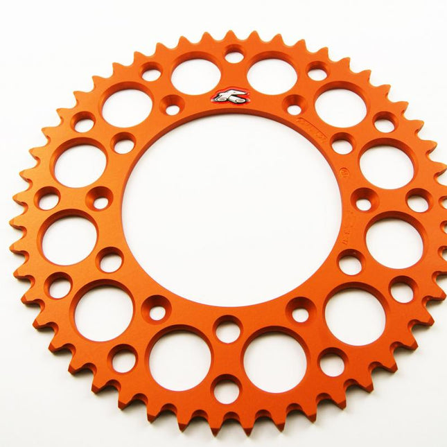 Rear Sprocket Renthal KTM, Ultralite 224U-520-49GPOR Orange, 224U-520-49GPOR