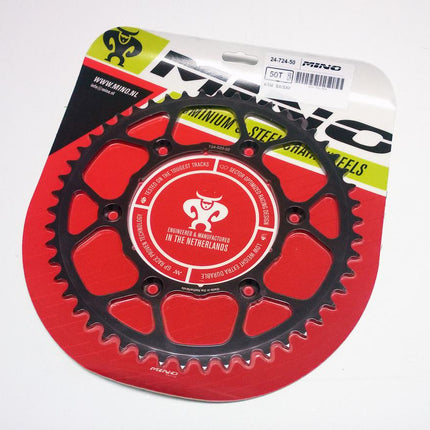 Mino Rear Sprocket Steel Hard Light, 24-724-520-50 Black JTR897 520