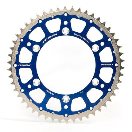Mino Rear Sprocket Fusion 2-RING, 23-724-520-51 Steel/alloy Blue