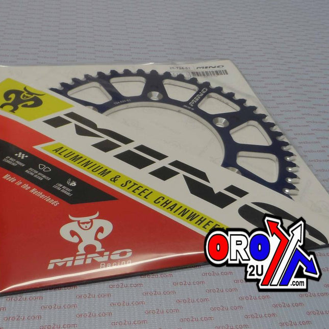 Mino Rear Sprocket Alloy Blue, 25-724-520-51 897