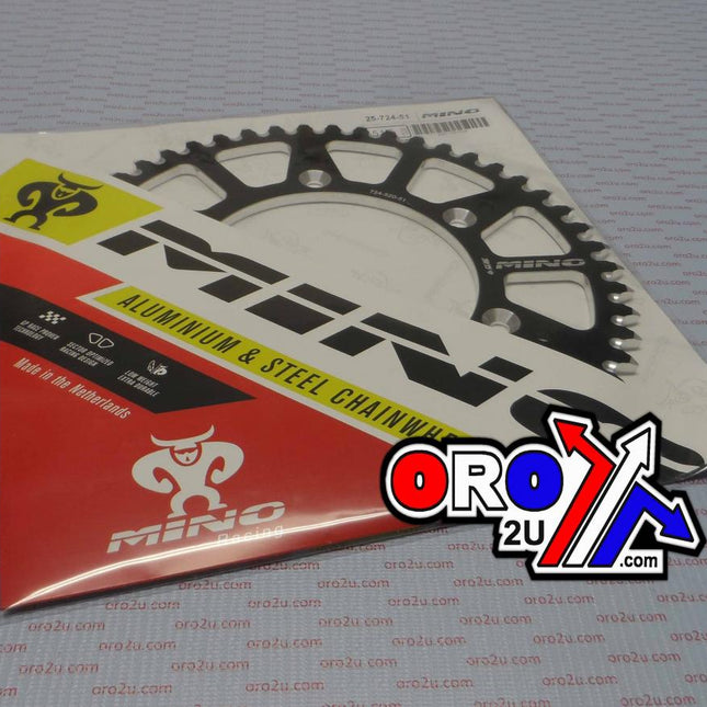 Mino Rear Sprocket Alloy Black, 25-724-520-51 897