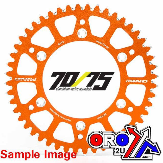 Mino Rear Sprocket Alloy Orange, 25-724-520-51 897