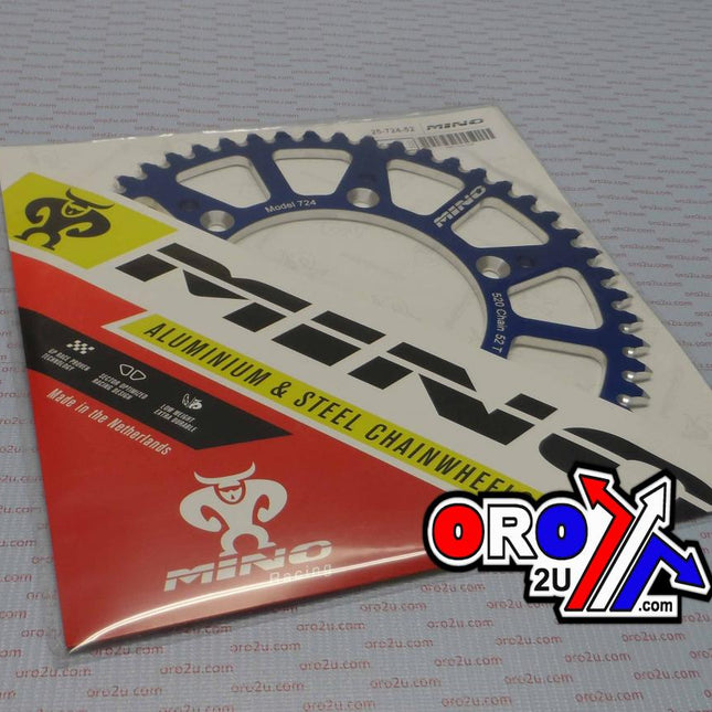Mino Rear Sprocket Alloy Blue, 25-724-520-52