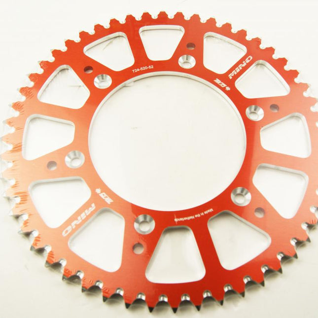 Mino Rear Sprocket Alloy Orange, 25-724-520-52