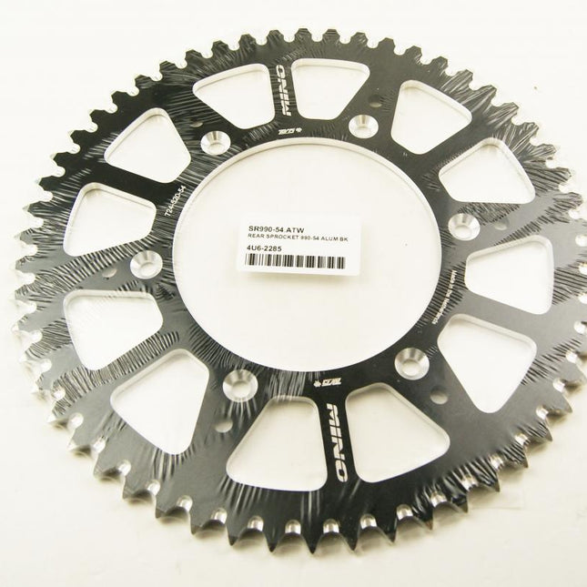 Mino Rear Sprocket 990-54 Alum Bk, 25-724-520-54