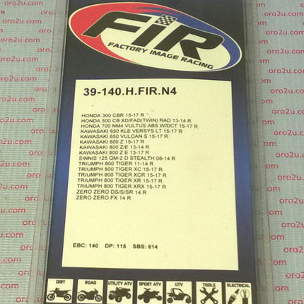 Brake Pads Sintered Metal N4, DB2770.RD-ER