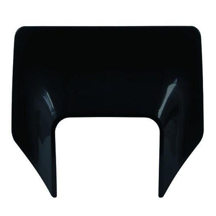 Front Headlight Cowl Husqvarna Black, Rtech R-MASKHSQNR17