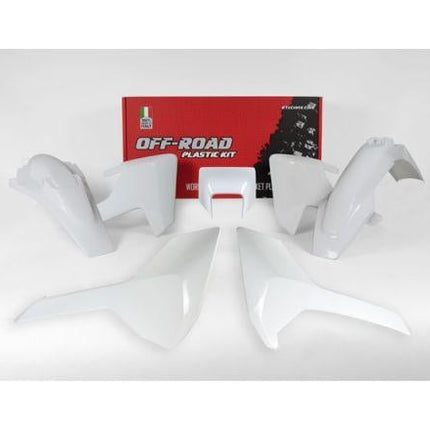 Plastic Kit Enduro 17-18 Husky Te/fe/tx, 5 Piece, Colour White, R-KITHSQ-BN0-517
