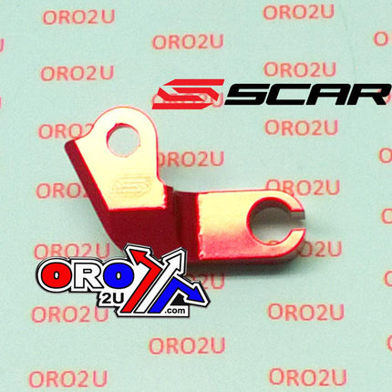 Clutch Cable Guide Red 09-14 Honda CRF 450 R Scar CCG201