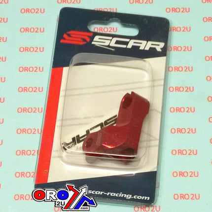 Clutch Cable Guide Red 09-14 Honda CRF 450 R Scar CCG201