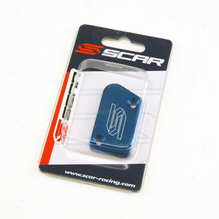 Front Brake Reservoir Cover Blue 07-26 Fantic Yamaha WR Xe Xx YZ 125 250 450 F X Scar 3801