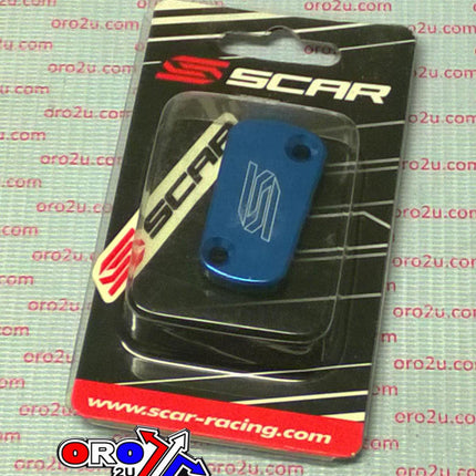 Rear Brake Reservoir Cover Blue 03-26 Kaw Suz KX KLX Kfx RM RM-Z Rmx 125 230 250 300 450 Scar 3901B