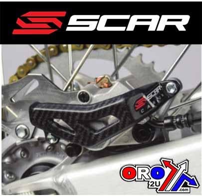 Rear Caliper Guard Carbon 06-24 Fantic Yamaha Xe Xef Xx WR YZ 125 250 450 F Fx R X Scar CRCG100