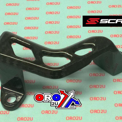 Rear Caliper Guard Carbon 04-26 Kawasaki KX 250 450 F X Scar CRCG300