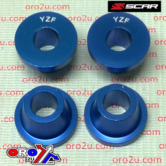 Rubber Killers Blue 14-26 Fantic Yamaha Xef Xxf WR YZ F Fx 250 450 4-PIECE Scar Scyzf