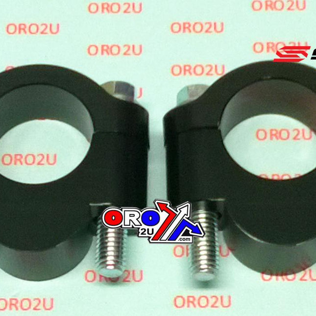 Handlebar Riser Kit Black 28.6mm 20mm Rise Scar UBR2