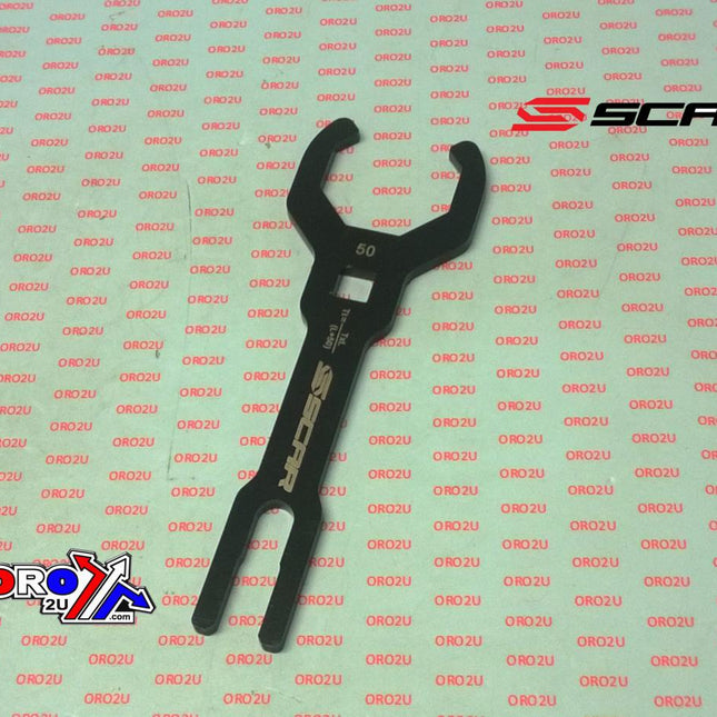 Fork Cap Wrench 04-26 Honda CRF Kawasaki KX Suzuki RM RM-Z Dr-z Rmx 50mm Showa Ohlins Scar Cfs