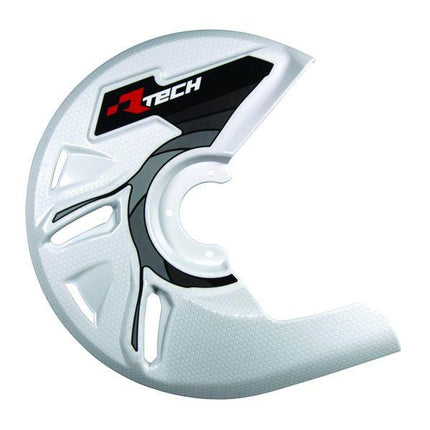 Universal White Disc Guard, Needs Fitting Kit, Rtech R-DISCPTBN000