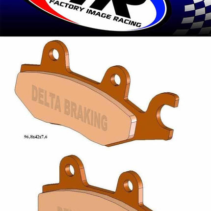 only do the 39-165 1mm thicker, BRAKE PADS SINTERED METAL HS, DB2340-N