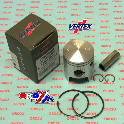 Piston Kit Vertex 39.5 C/d Beta RK6 50cc 98-02, Vertex 22525CD KXE50 EXC50