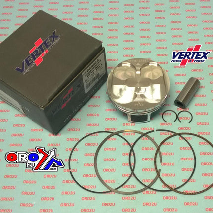 Piston Kit Vertex 78.0 A Honda CRF 250 08-09, Vertex 23443A Compr 13,0:1