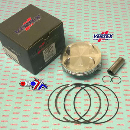 Piston Kit Vertex 100.0 C Honda CRF 450 R/x 02-17, Vertex 22966C Big Bore Xxl Os +4.00 Compr 12,1:1