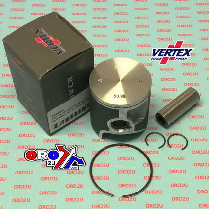 Piston Kit Vertex 55.0 Kawasaki Kx/kxe 125 92-93, Vertex 22248100 Os +1.00