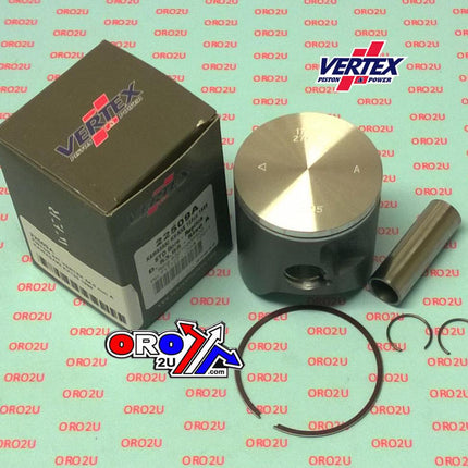 Piston Kit Vertex 56.0 Kawasaki Kx/kxe 125 1998, Vertex 22509200 Os +2.00