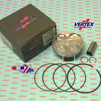 Piston Kit Vertex 77.0 A Kawasaki Kx/kxe 250 14-15, Vertex 24020A Compr 13,8:1