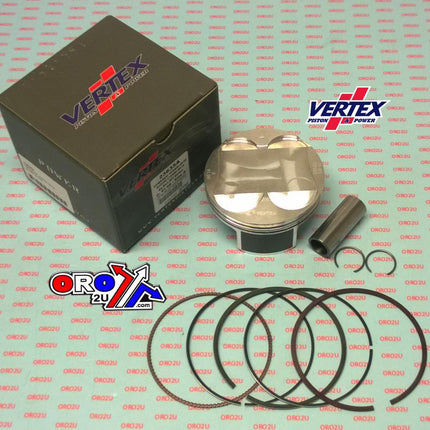 Piston Kit Vertex 92.0 Suzuki Ltz 400 Stroker 03-12, Vertex 23635A OS+2.00 Big Bore Kawasaki Kfx 400