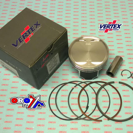 Piston Kit Vertex 91.0 A Kawasaki Kfx 750 05-14 Big Bore, Vertex 23910A OS+6:00 Brute Force/terix Compr 9:1
