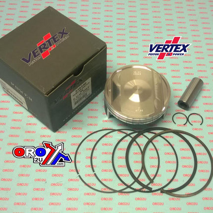 Piston Kit Vertex 98.0 C Polaris Rzr 900 11-13, Vertex 23834C OS+5.00 Big Bore Ranger XP900