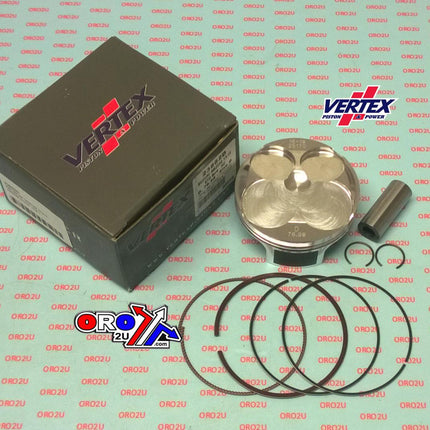 Piston Kit Vertex 77.0 C Hc Suzuki RMZ 250 13-15, Vertex 23862C Hc Compr 13,9:1