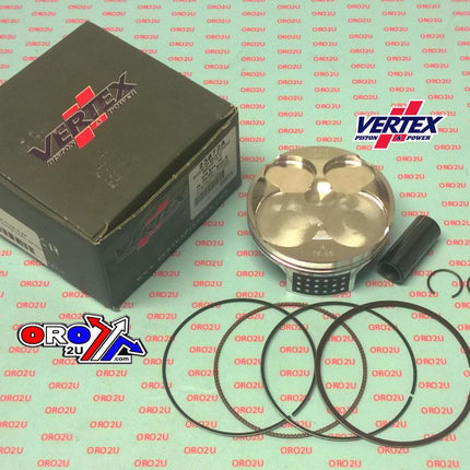 Piston Kit Vertex 77.0 C Gp Suzuki RMZ 250 13-15, Vertex 23872C Hc Compr 14,0:1 Gp Racers Choice