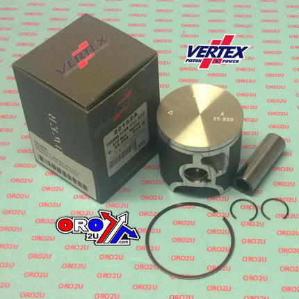 Piston Kit Vertex 58.0 Yamaha Yz/wr 125 92-93, Vertex 22152200 Os +2.00