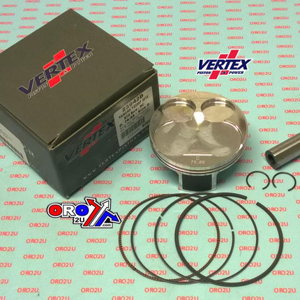 Piston Kit Vertex 77.0 A Hc Yamaha Yz/wr 250 14-17, Vertex 23924A Hc Compr 14,2:1