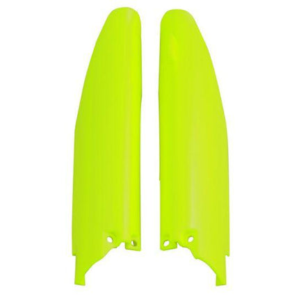 Lower Fork Guards 07-25 RM RM-Z, Rtech R-PSRM0GF0007, Neon Yellow