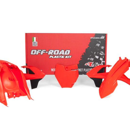 Plastic KIT/4 16-23 KTM SX65, Orange Rtech R-KITKTM-AR0-500, Gasgas Mc 65 2021-2023