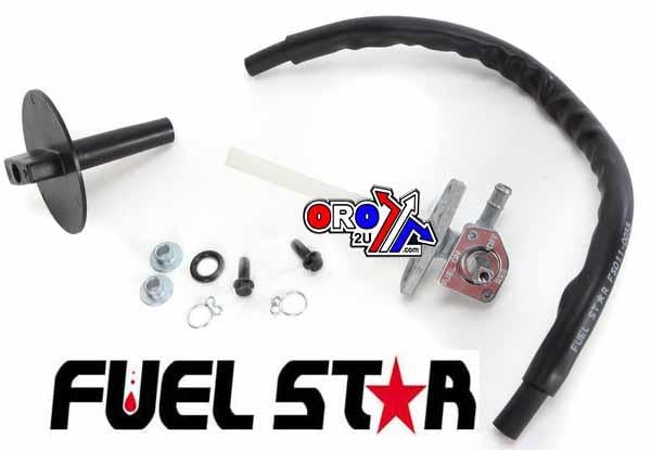 Fuel Valve Kit TRX400 / TRX450, Fuel Star FS101-0011 Honda ATV, Tape / Petcock / Clips / Pipes / Bolts