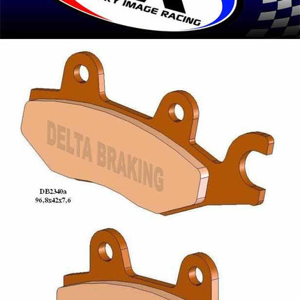 Brake Pads Sintered Metal Hs, Mx-n High Friction, 39-165.H.ORO DB2340-N