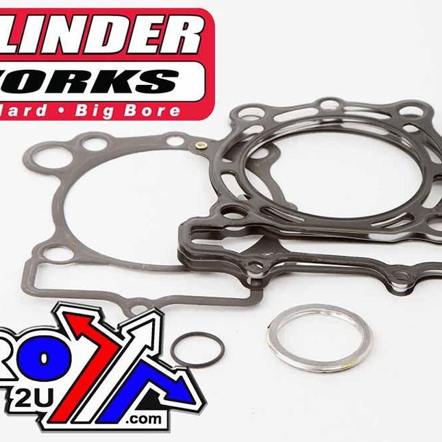 Gasket Top Kit 09-16 KXF250 80, Works Cylinder 31004-G01 Big Bore, KX250F Kawasaki